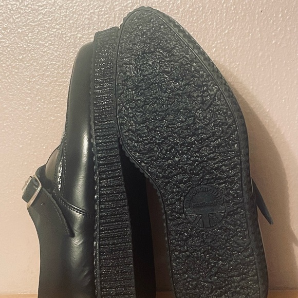 Underground England Glen Check Plaid Apollo Creepers - UK size 4 - Picture 4 of 7